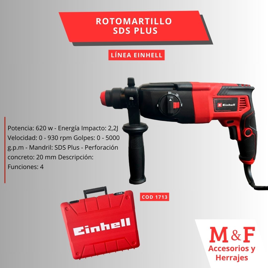 Rotomartillo SDS Plus Einhell